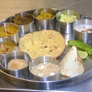 🟢 Rajasthani Thali (Vegetarian)