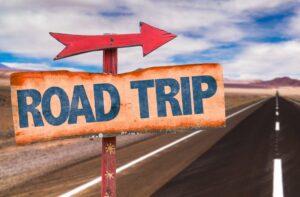 Road trip for family holiday