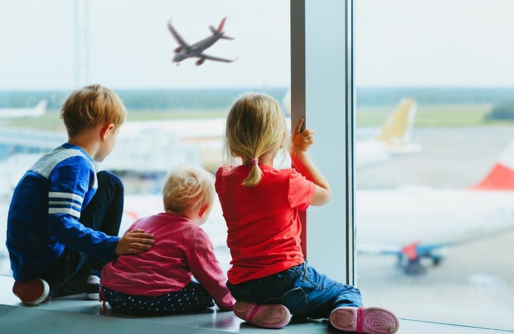 travelling with a child under 18