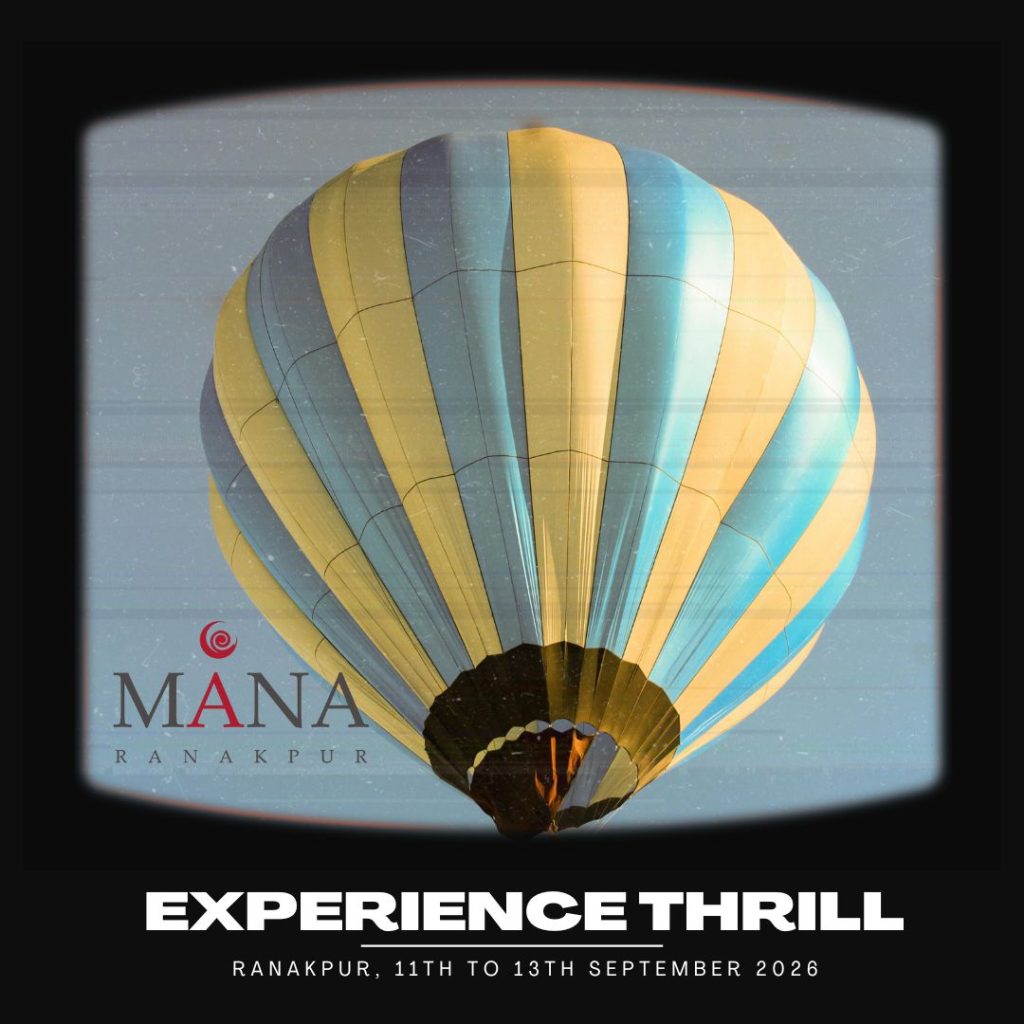 hot air balloon ranakpur