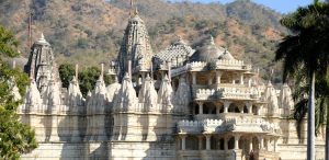 Best time to visit Ranakpur with a view of the Jain Temple and Aravalli hills