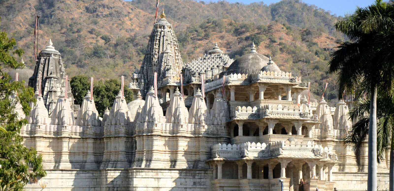 Best time to visit Ranakpur with a view of the Jain Temple and Aravalli hills